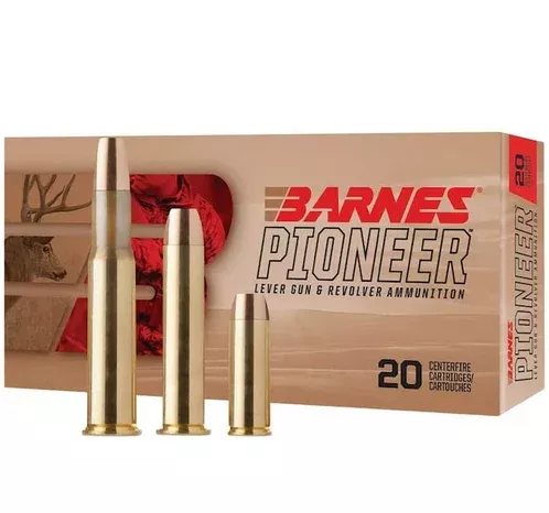 Barnes Pioneer Ammunition 357 Magnum Barnes XPB Solid Hollow Point 140 Grain Box of 20