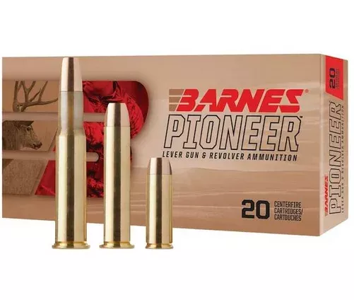 Barnes Pioneer Ammunition 45 Colt (Long Colt) Barnes XPB Solid Hollow Point 200 Grain Box of 20