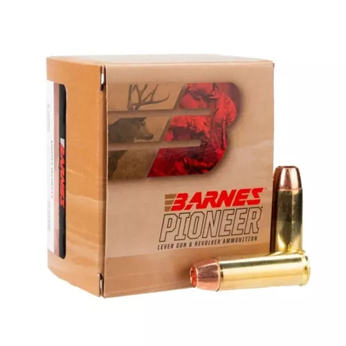 Barnes Pioneer Lever 44 Remington Magnum 300 Grain Jacketed Hollow Point 20 Rounds
