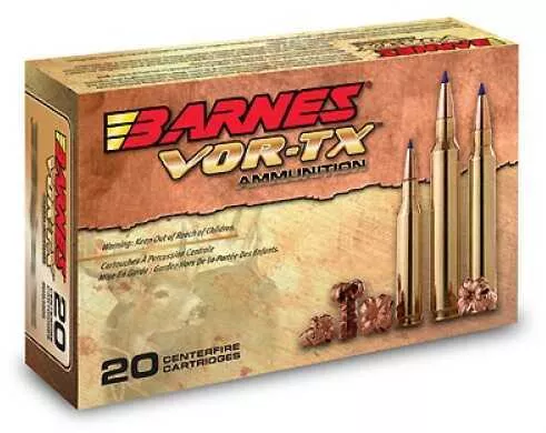 Barnes VOR-TX Safari .470 Nitro Express Ammunition 20 Rounds 500 Grain TSX FB HP Lead Free 2150 fps