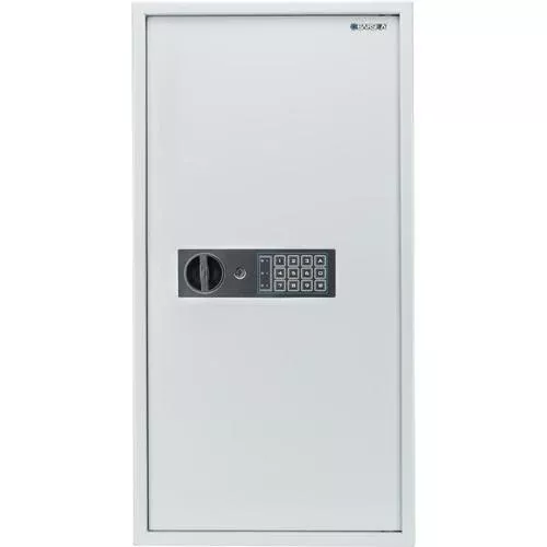 Barska BRAX13350 180 Keys Keypad Wall Key Cabinet White - Refurbished