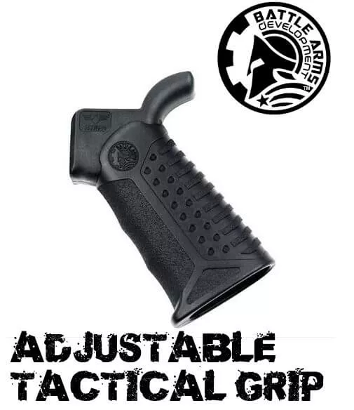 Battle Arms BLACK BAD ATG Adjustable Tactical Grip AR15 Development AR-15 BattleArms