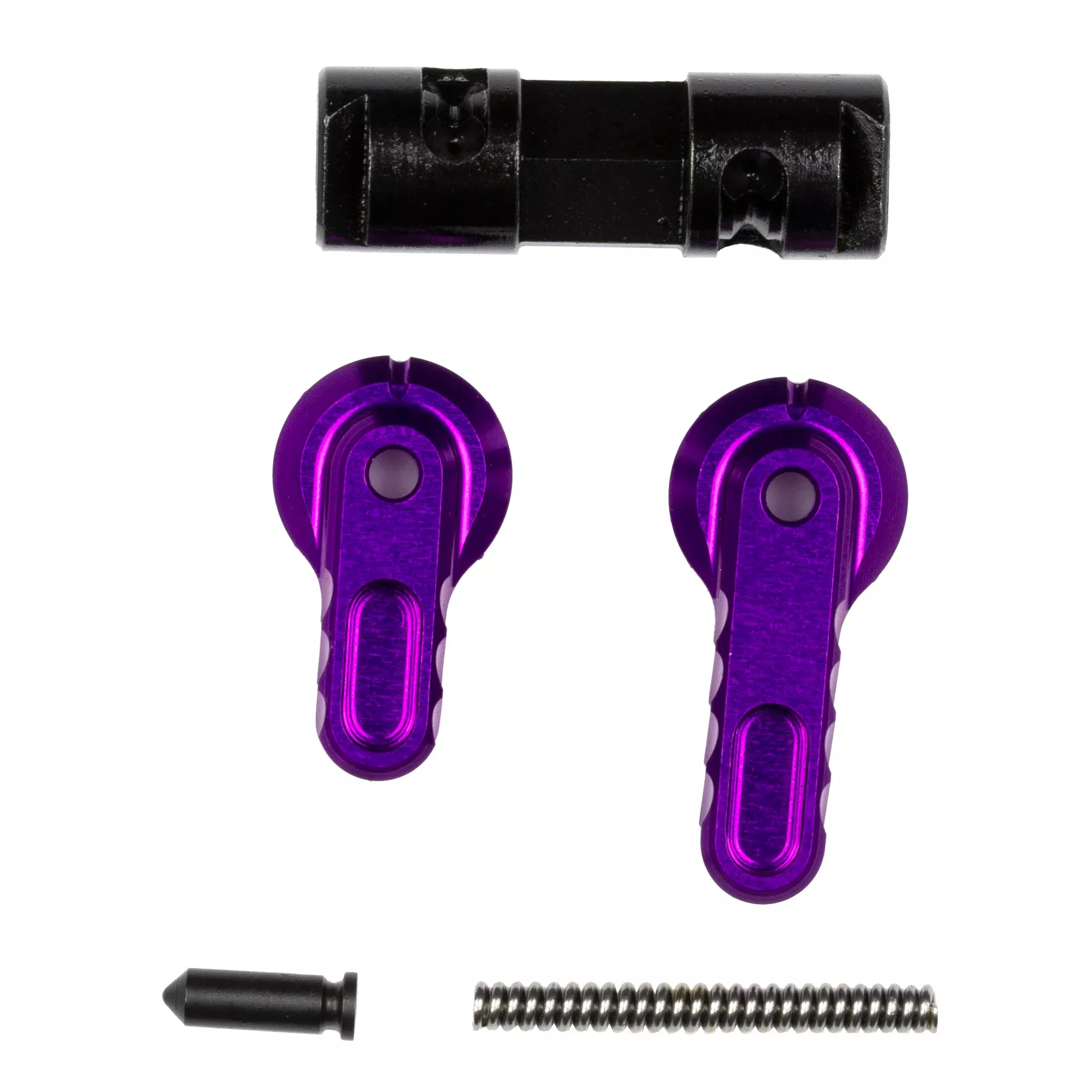 Battle Arms Development BAD-ASS-LITE Ambidextrous 60/90 Safety Selector, Purple Anodized BAD-ASS-LITE-PURP