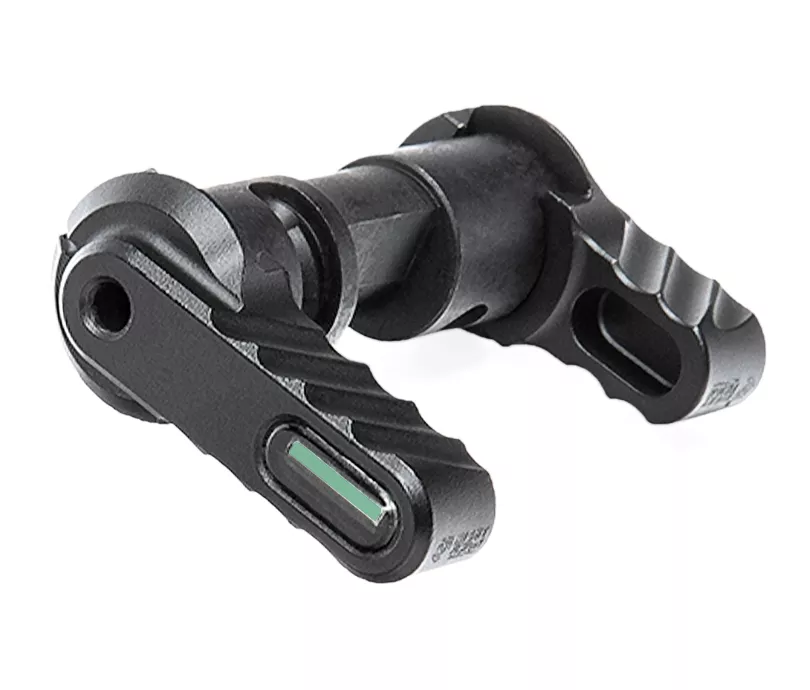 Battle Arms Development Nite Ambidextrous Safety Selector 60/90 Degree Tritium(BAD-ASS-NITE) - Black