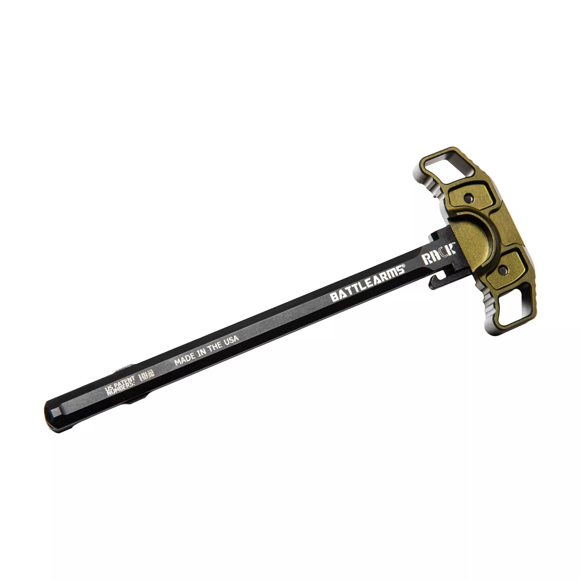 Battle Arms Development RACK Ambidextrous AR-15 Charging Handle, OD Green Anodized BAD-RACK-15-ODG