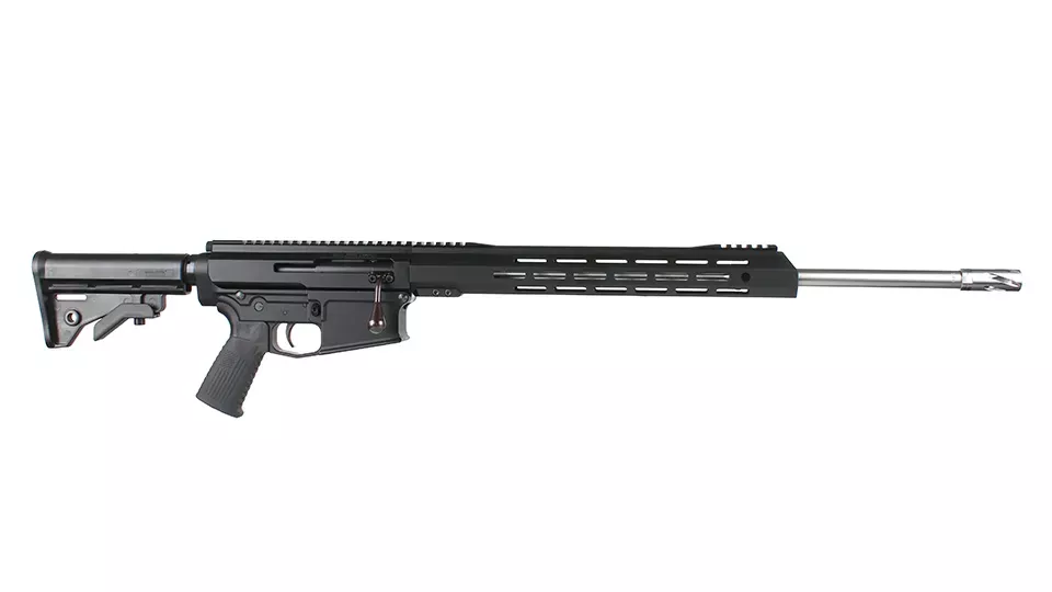 BC-10 | .22-250 Bolt Action Style Rifle | 22” 416R SS Light-weight Barrel | 1:14 Twist | 15” MLOK Split Rail | No Magazine