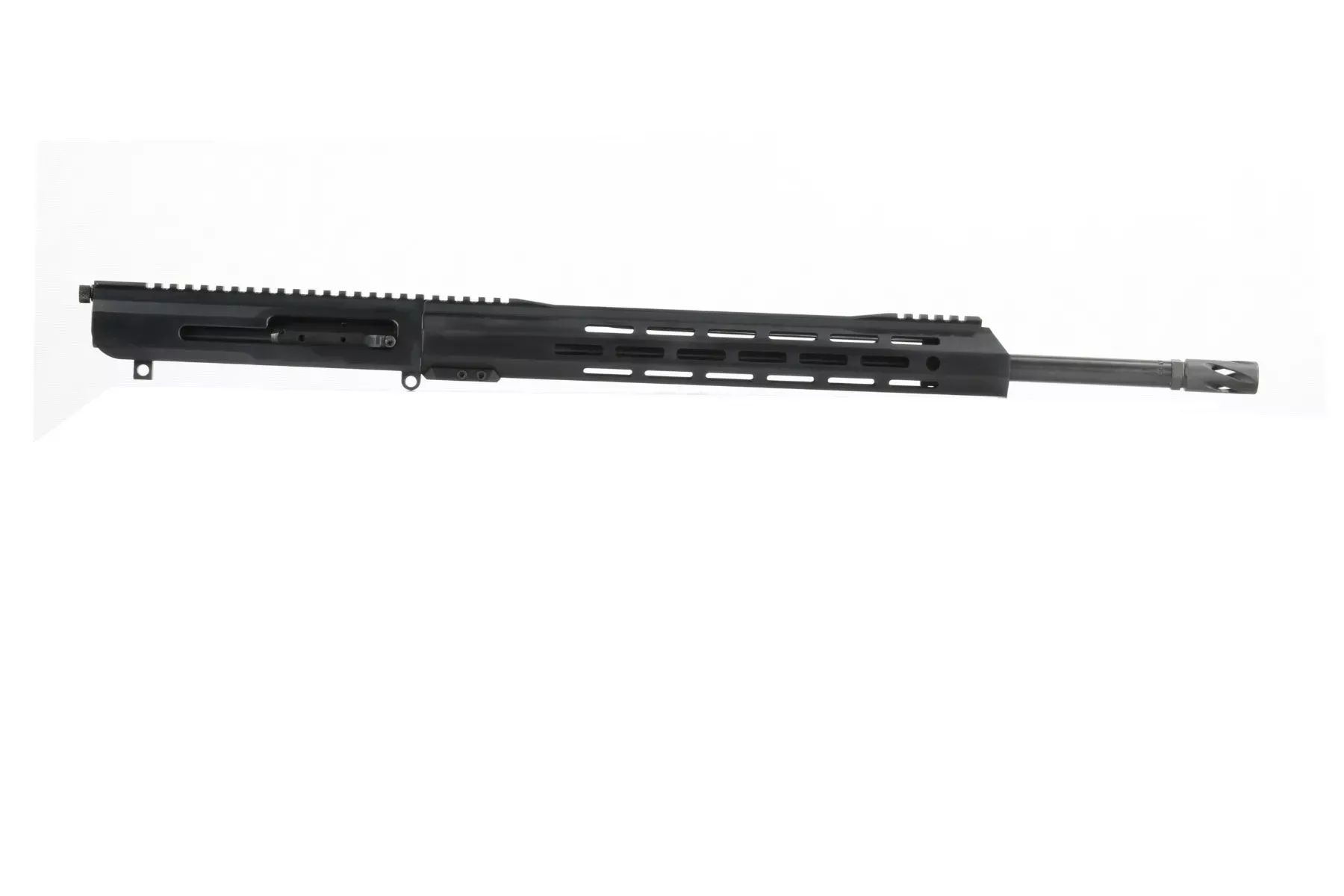 BC-10 | .22-250 Right Side Charging Upper | 20" Black Nitride Heavy Barrel | 1:14 Twist | Rifle Length Gas System | 15" MLOK Split Rail | with BCG & Charging Handle