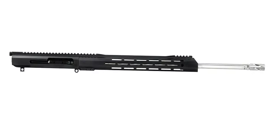 BC-10 | .22-250 Right Side Charging Upper | 22" 416R SS Lightweight Barrel | 1:14 Twist | Rifle Length Gas System | 15" MLOK Split Rail | with BCG & Charging Handle