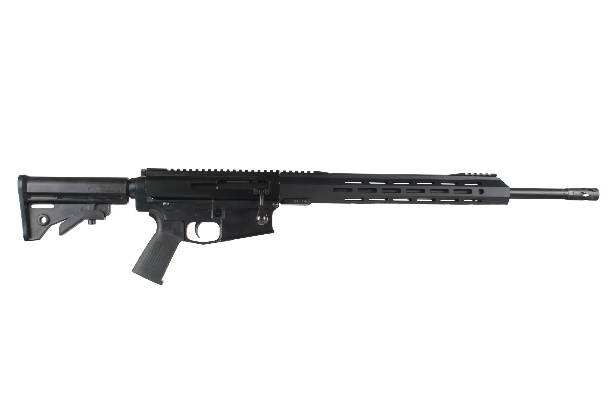 BC-10 | .22 Creedmoor Bolt Action Style Rifle | 20" Parkerized Lightweight | 1:8 Twist | Forged Lower | 4150Rifle Length Gas System | MLOK Split Rail