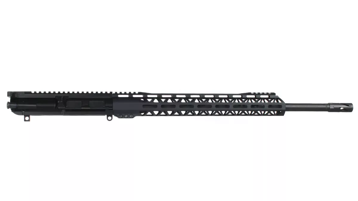 BC-10 | .22 Creedmoor Upper Assembly | 22" Parkerized Lightweight Barrel | 1:8 Twist | Rifle Length Gas System | MLOK Split Rail