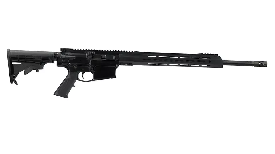 BC-10 | .243 Forged Rifle | 20" Parkerized Heavy Barrel | 1:8 Twist | Rifle length Gas System | 15" MLOK Split Rail | No Magazine