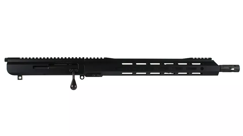 BC-10 | .277 Fury Bolt Action Style Upper | 16" Parkerized Contour | 1:7 Twist | Mid Length Gas System | MLOK Split Rail