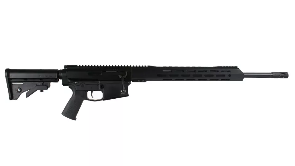 BC-10 | .308 Bolt Action Style Complete Rifle | 20" Black Nitride Mid Weight- 0.750 | 1:10 Twist | Forging Lower | 4150 | MLOK | Split Rail