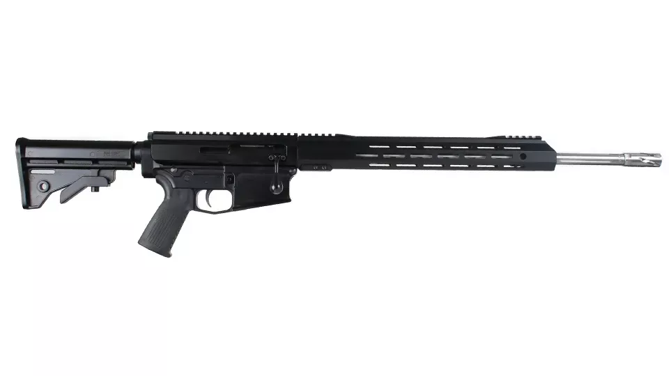 BC-10 | .308 Bolt Action Style Rifle | 20” 416R SS Straight Fluted SOCOM Barrel | 1:10 Twist | 15” MLOK Split Rail | No Magazine