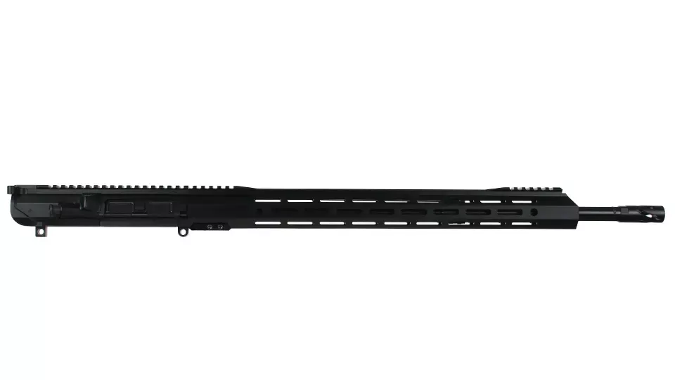 BC-10 | .308 Forged Complete Upper Assembly | 22" Black Nitride Lightweight- 0.750 | 1:10 Twist | 4150Rifle Length Gas System | MLOK | Split Rail