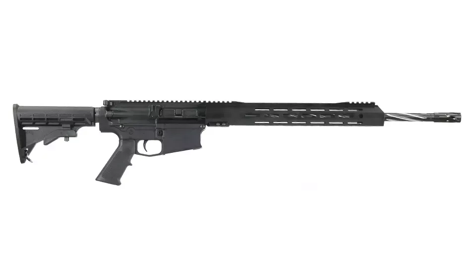 BC-10 | .308 Forged Rifle | 20" 416R SS Black Nitride Bear Claw Fluted Heavy Barrel | 1:10 Twist | Rifle Length Gas System | 15" MLOK Split Rail | No Magazine