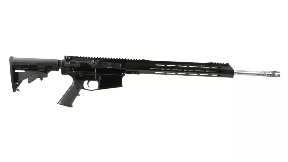 BC-10 | .308 Forged Rifle | 20" 416R SS Straight Fluted Heavy Barrel | 1:10 Twist | Rifle Length Gas System | 15" MLOK Split Rail | No Magazine