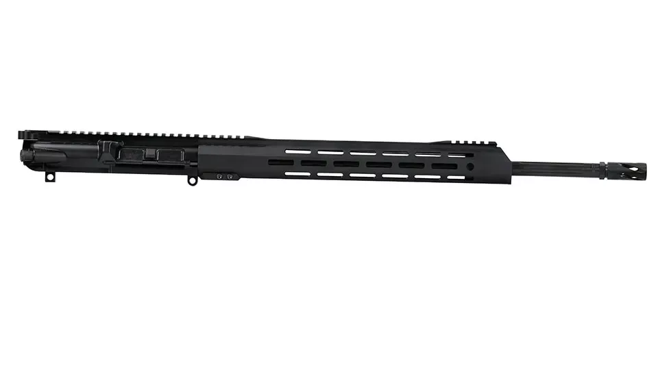 BC-10 | .308 Forged Upper | 20" 416R SS Black Nitride Straight Fluted Heavy Barrel | 1:10 Twist | Rifle Length Gas System | 15" MLOK Split Rail | with BCG & Charging Handle