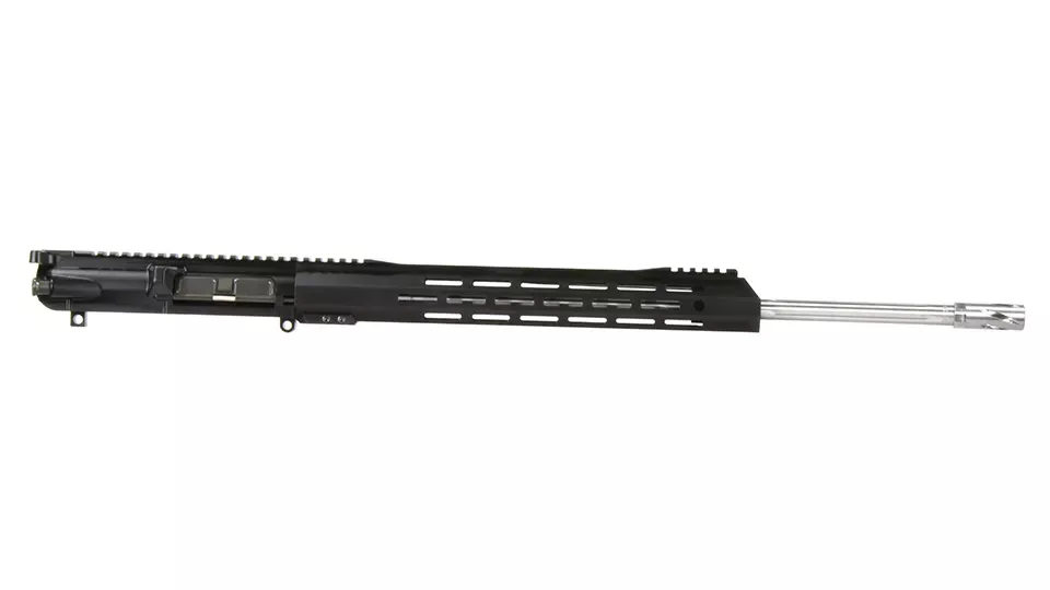 BC-10 | .308 Forged Upper | 22" 416R SS Straight Fluted Light-weight Barrel | 1:10 Twist | Rifle Length Gas System | 15" MLOK Split Rail | with BCG & Charging Handle