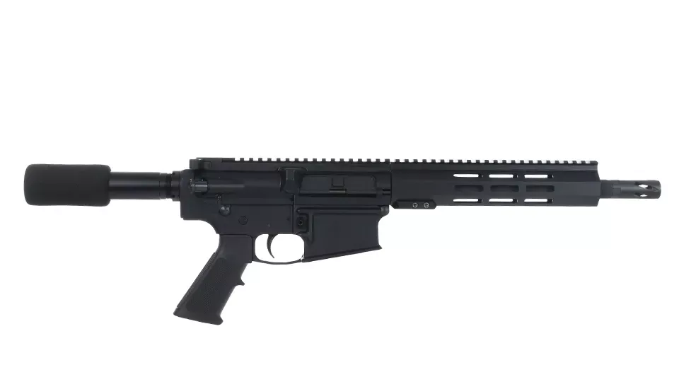 BC-10 | .308 Pistol | 10.5" Parkerized Heavy Barrel | 1:10 Twist | Forged Lower | Pistol Length Gas System | MLOK Split Rail