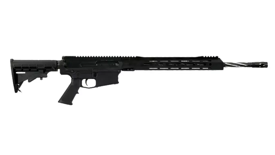BC-10 | .308 Right Side Charging Forged Rifle | 20" 416R SS Black Nitride Bear Claw Fluted Heavy Barrel | 1:10 Twist | Rifle Length Gas System | 15" MLOK Split Rail | No Magazine