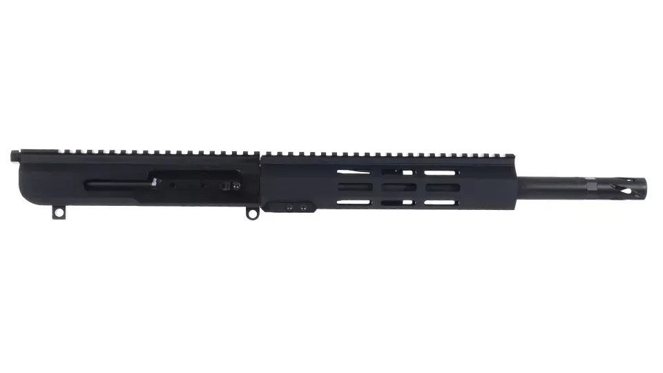 BC-10 | .308 Right Side Charging Upper | 12.5" Parkerized SOCOM Barrel | 1:10 Twist | Pistol Length Gas System | MLOK Split Rail | with BCG & Charging Handle