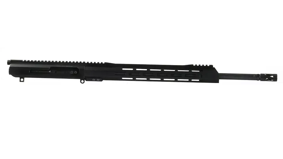 BC-10 | .308 Right Side Charging Upper | 20” Black Nitride Heavy Barrel | 1:10 Twist | Rifle Length Gas System | 15” MLOK Split Rail | with BCG & Charging Handle