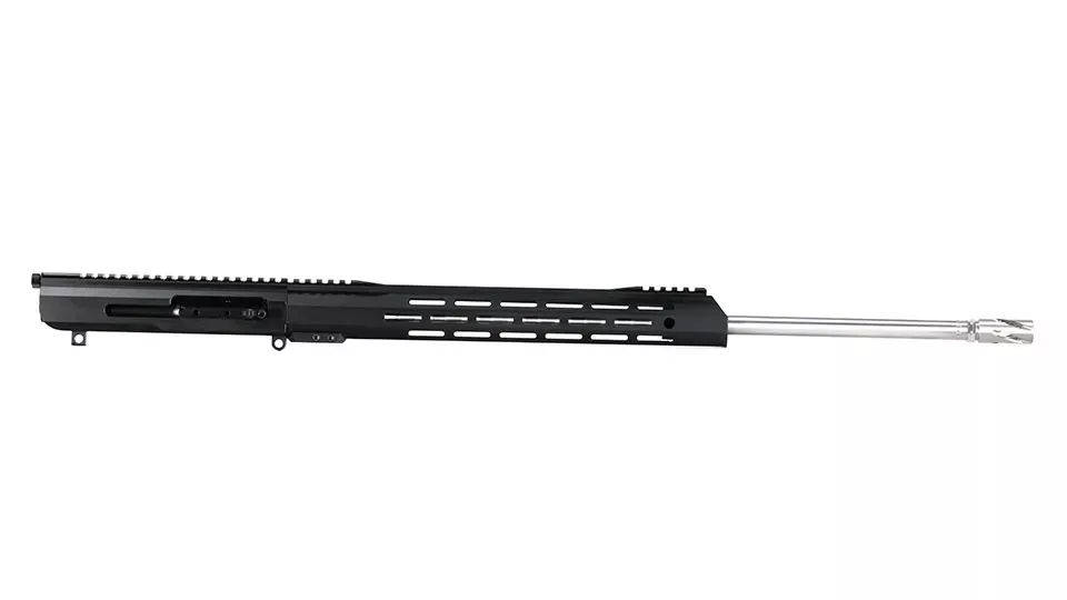 BC-10 | .308 Right Side Charging Upper | 24” 416R SS Light-weight Barrel | 1:10 Twist | Rifle Length Gas System | 15” MLOK Split Rail | with BCG & Charging Handle