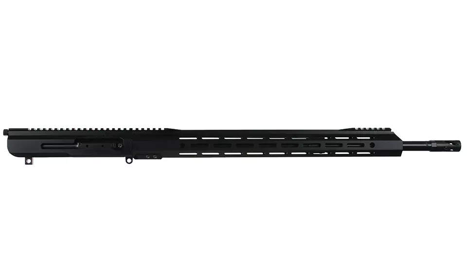 BC-10 | .308 Right Side Charging Upper Assembly | 22" Black Nitride Lightweight Barrel | 1:10 Twist | Rifle Length Gas System | MLOK Split Rail