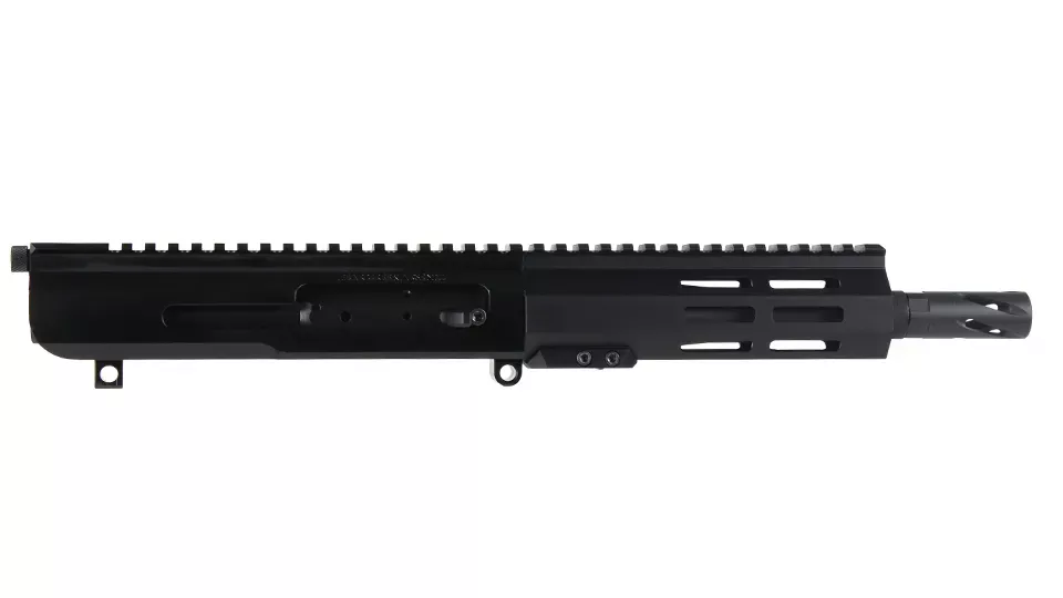 BC-10 | .308 Side Charging Upper | 7.5" Parkerized Heavy Barrel- 0.75 | 1:10 Twist | Pistol Length Gas System | MLOK Split Rail