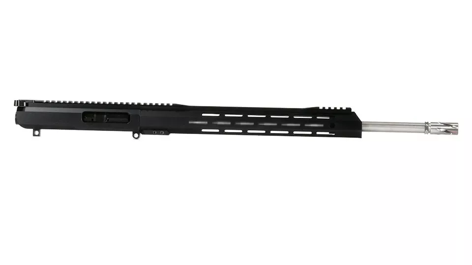 BC-10 | .308 Sporter Slick Side Upper | 20" 416R SS Heavy Barrel | 1:10 Twist | Rifle Length Gas System | 15" MLOK Split Rail | with BCG & Charging Handle