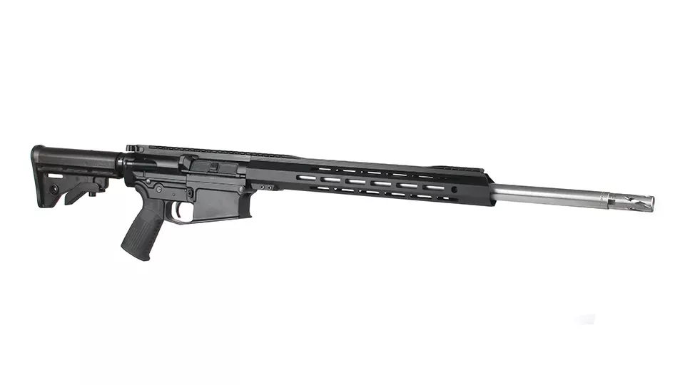 BC-10 | 6.5 Creedmoor Rifle | 22” 416R SS Heavy Barrel | 1:8 Twist | Rifle Length Gas System | 15” MLOK Split Rail | No Magazine