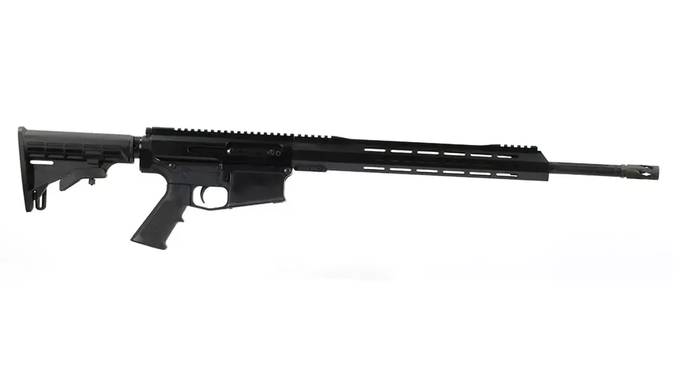 BC-10 | 6.5 Creedmoor Right Side Charging Forged Rifle | 20" Parkerized Straight Fluted Heavy Barrel | Rifle Length Gas System | 1:8 Twist | 15" MLOK Split Rail | No Magazine
