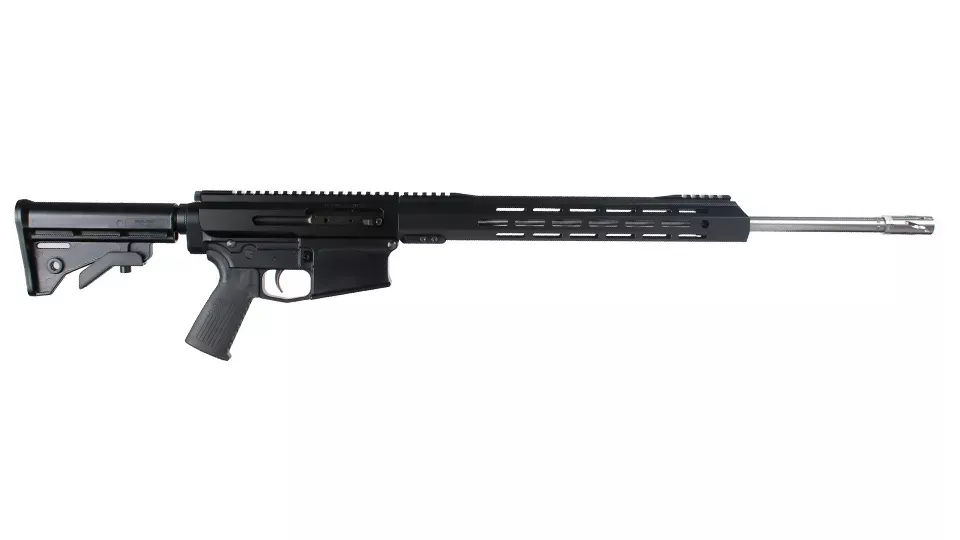 BC-10 | 6.5 Creedmoor Right Side Charging Rifle | 22" 416R SS Lightweight Barrel | 1:8 Twist | Rifle Length Gas System | 15” MLOK Split Rail | No Magazine