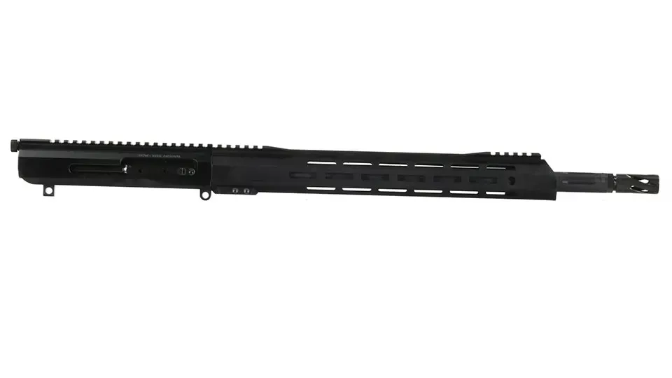 BC-10 | 6.5 Creedmoor Right Side Charging Upper | 18” Black Nitride Straight Fluted Heavy Barrel | 1:8 Twist | Rifle Length Gas System | 15” MLOK | with BCG & Charging Handle
