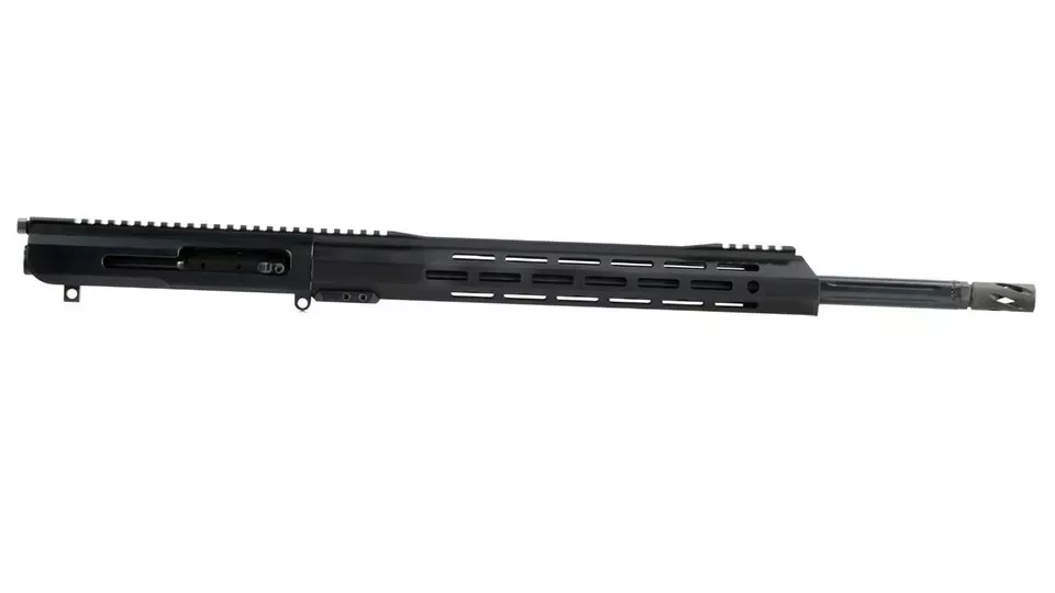 BC-10 | 6.5 Creedmoor Right Side Charging Upper | 20” Black Nitride Straight Fluted Heavy Barrel | Rifle Length Gas System | 1:8 Twist | 15” MLOK Split Rail | with BCG & Charging Handle