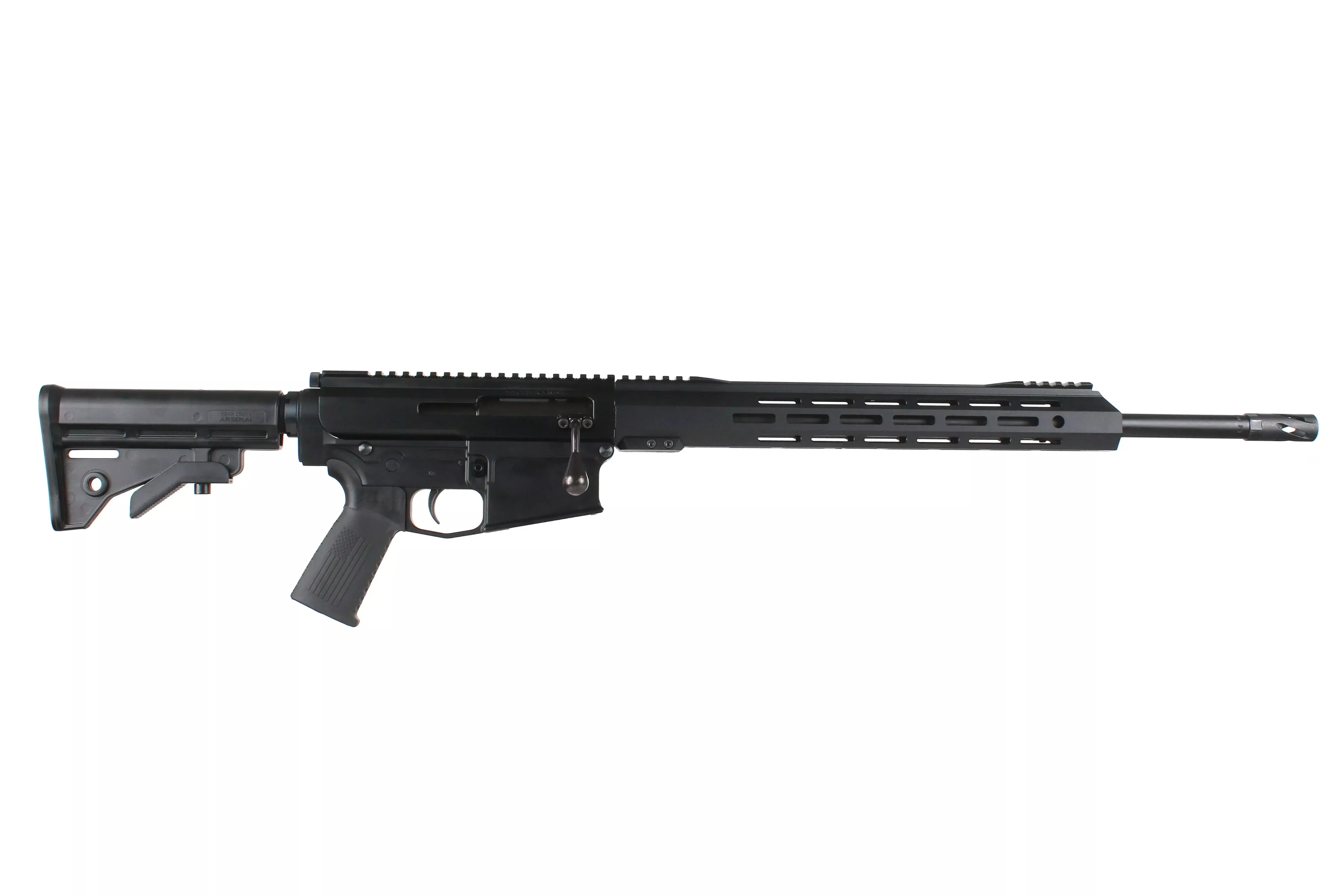 BC-10 | 6.5 CreedmoorBolt Action Style Rifle Right Side | 20" Parkerized Heavy Barrel | 1:8 Twist | Forging Lower | 4150MLOK Split Rail | No Magazine
