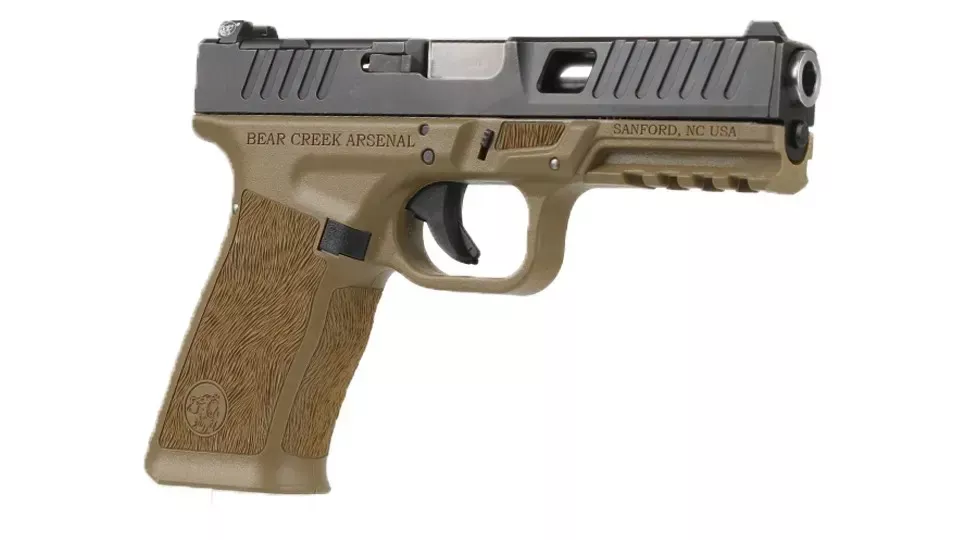 BC-101 | BCA Grizzly Bronze Frame | Window Cut 9mm Handgun | 9mm 416R SS Barrel | 1:16 Twist | 17+1 Capacity