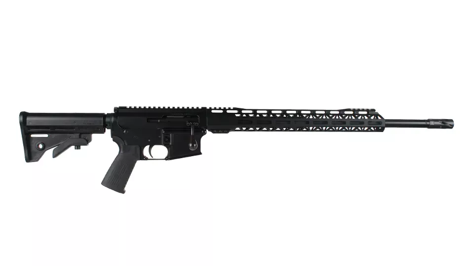 BC-15 |.223 Wylde Bolt Action Style Rifle | 20" Black Nitride Government Barrel | 1:8 Twist | Talon 15" MLOK Split Rail | No Magazine