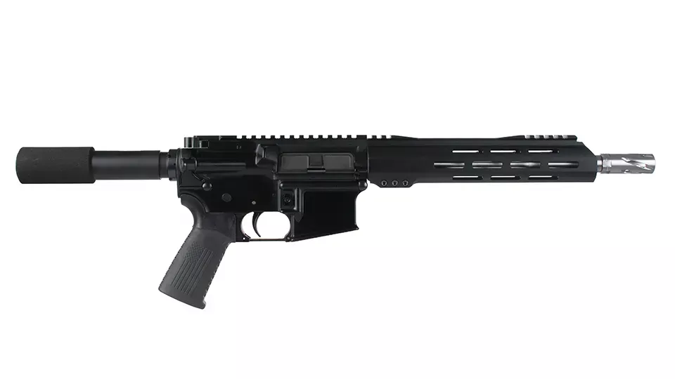 BC-15 | .223 Wylde Pistol | 10.5" Stainless Contour | 1:7 Twist | Forged Lower | Stainless 416RPistol Length Gas System | MLOK Split Rail