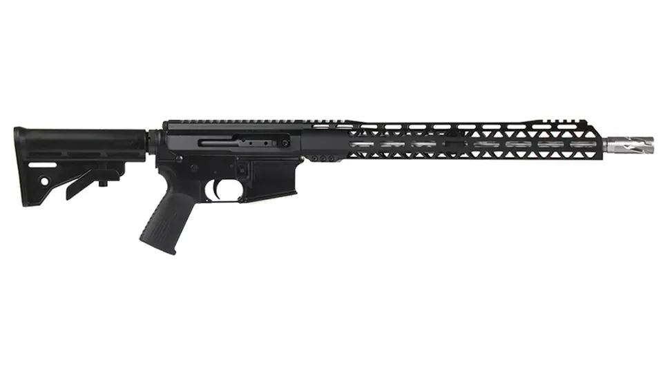 BC-15 | .223 Wylde Right Side ChargingRifle | 16" 416R SS Straight Fluted Heavy Barrel | 1:8 Twist | Carbine Length Gas System | 15" MLOK Split Rail| Forged | No Magazine