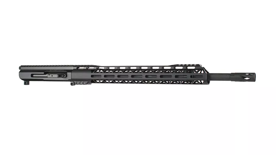 BC-15 | .223 Wylde Side Charging Upper | 18" Parkerized Heavy Barrel- 0.75 | 1:8 Twist | 4150Mid Length Length Gas System | MLOK Split Rail