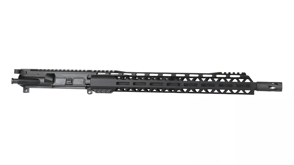 BC-15 | .223 Wylde Upper | 16” Parkerized M4 Barrel | 1:8 Twist | Carbine Length Gas System | Talon 15” MLOK Split Rail | with BCG & Charging Handle