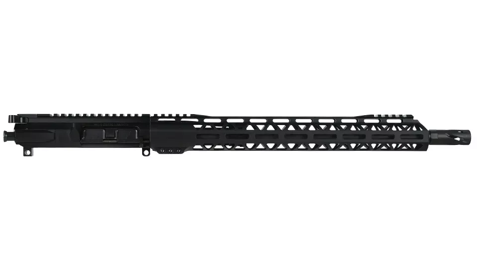 BC-15 | .300 Blackout Billet Upper Assembly | 16" Parkerized Heavy Barrel | 1:8 Twist | 4150Pistol Length Gas System | MLOK | Split Rail