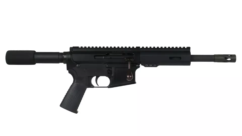 BC-15 | .300 Blackout Bolt Action Style Complete Pistol | 8.5" Black Nitride Heavy Barrel- 0.750 | 1:8 Twist | Forging Lower | 4150Pistol Length Gas System | MLOK | Split Rail