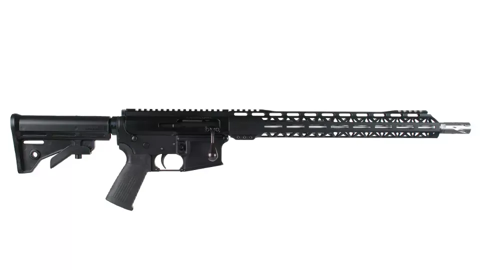 BC-15 | .300 Blackout Bolt Action Style Rifle | 16" 416R SS Heavy Barrel | 1:8 Twist | Talon 15” MLOK Split Rail | No Magazine
