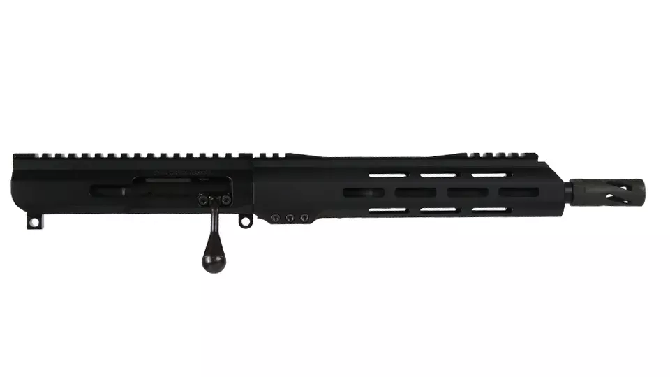 BC-15 | .300 Blackout Bolt Action Style Upper | 10.5" Parkerized Heavy Barrel | 1:8 Twist |Hammer Forged |Bufferless | Pistol Length Gas System | MLOK Split Rail