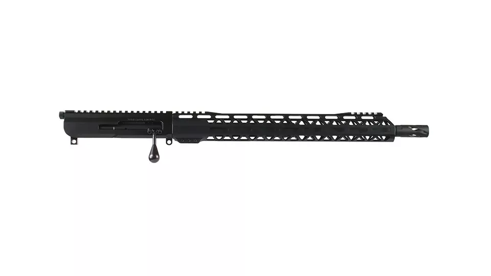 BC-15 | .300 Blackout Bolt Action Style Upper | 16" Parkerized Heavy Barrel | 1:8 Twist | Talon 15” MLOK Split Rail | with BCG & Charging Handle-Anodized - Default
