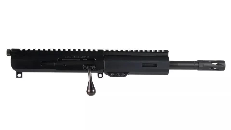 BC-15 | .300 Blackout Bolt Action Style Upper Assembly | 8.5" Black Nitride Heavy Barrel- 0.750 | 1:8 Twist | 4150Pistol Length Gas System | MLOK | Split Rail