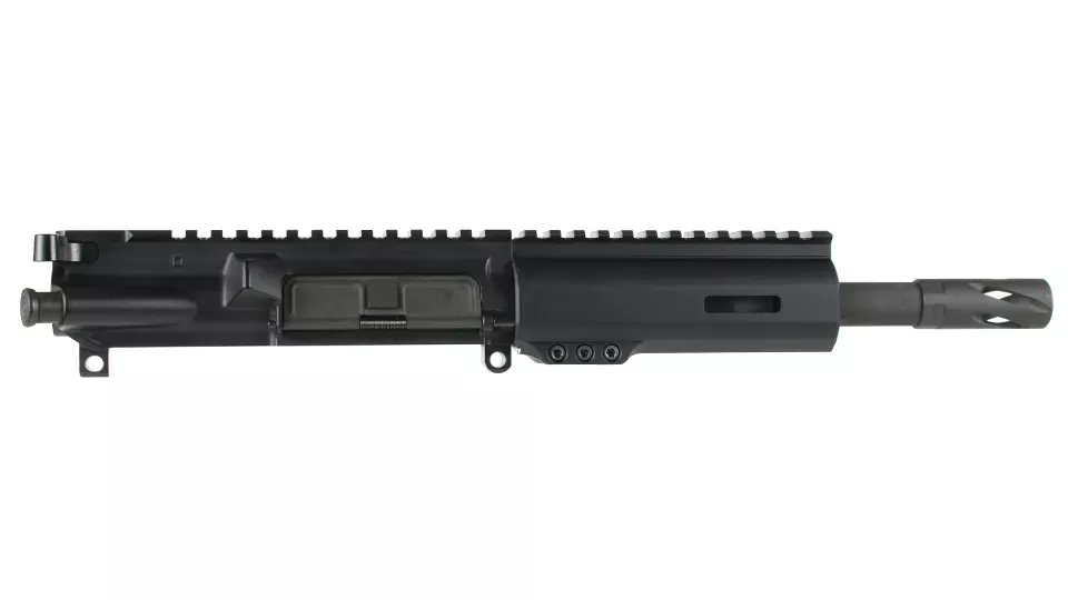 BC-15 | .300 Blackout Forged Complete Upper Assembly | 7.5" Black Nitride Heavy Barrel- 0.750 | 1:8 Twist | 4150Pistol Length Gas System | MLOK | Split Rail